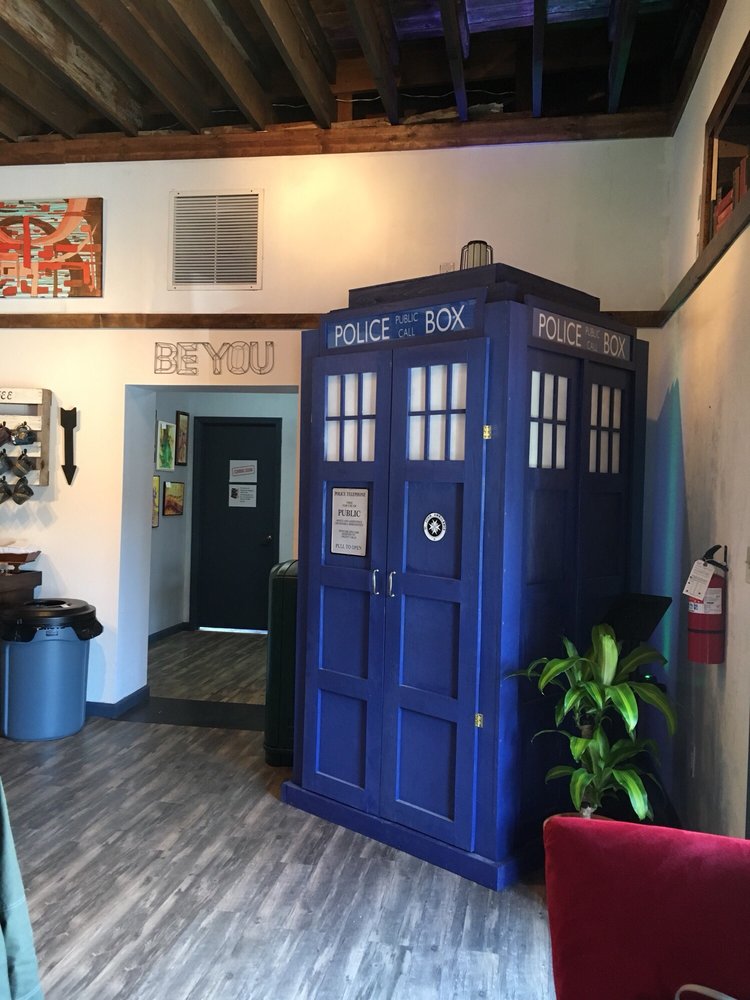 Fractals Coffee and Cafe Tardis