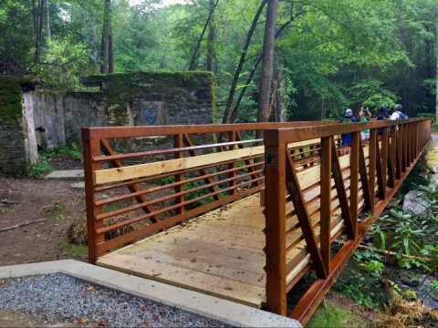 catawba trails waterfall photo