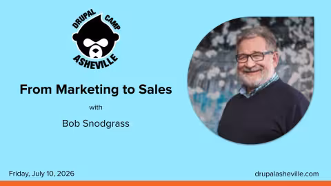 From Marketing to Sales with Bob Snodgrass media slide