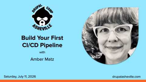 Build Your First  CI_CD Pipeline with Amber Matz media slide