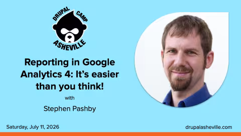 Reporting in Google Analytics 4_ It’s easier than you think! with Stephen Pashby media card