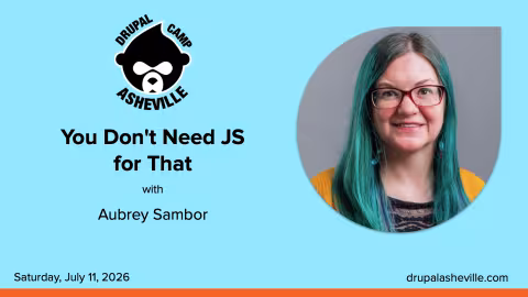 You Don_t Need JS  for That with Aubrey Sambor media card