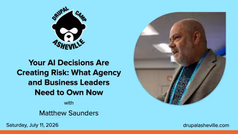 Your AI Decisions Are  Creating Risk_ What Agency and Business Leaders  Need to Own Now with Matthew Saunders media card