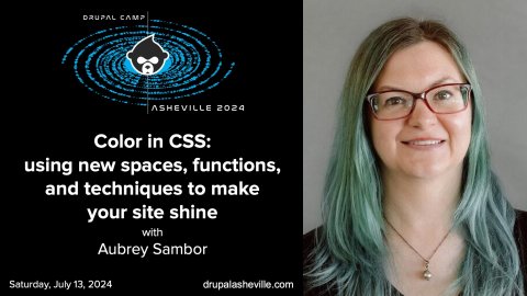 Color in CSS: using new spaces, functions, and techniques to make your site shine with Aubry Sambor