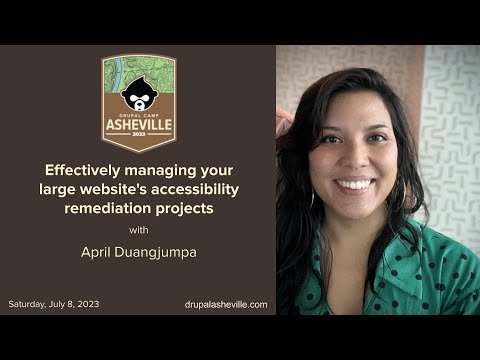 Embedded thumbnail for Effectively managing your large website&#039;s accessibility remediation projects