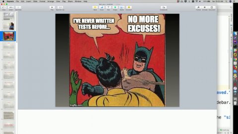 Embedded thumbnail for No More Excuses: Test Your Modules!