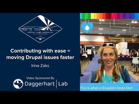 Embedded thumbnail for Contributing with ease = moving Drupal issues faster