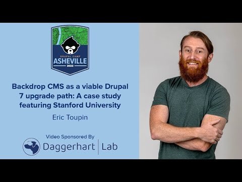 Embedded thumbnail for Backdrop CMS as a viable Drupal 7 upgrade path: A case study featuring Stanford University