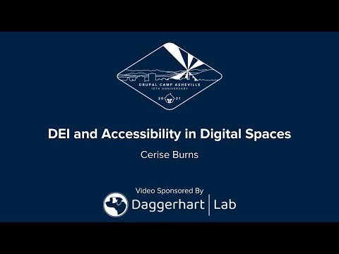 Embedded thumbnail for DEI and Accessibility in Digital Spaces