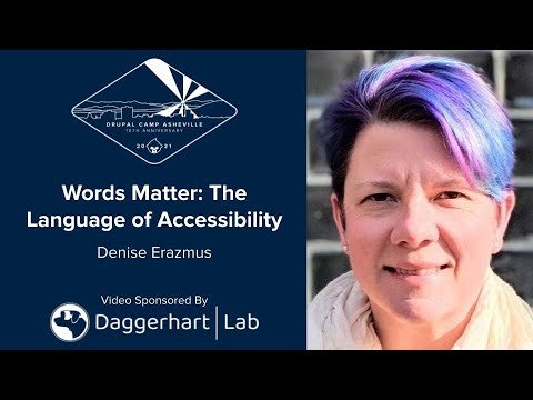 Embedded thumbnail for Words Matter: The Language of Accessibilty