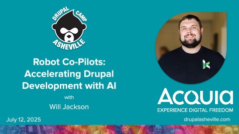 Embedded thumbnail for Robot Co-Pilots: Accelerating Drupal Development with AI