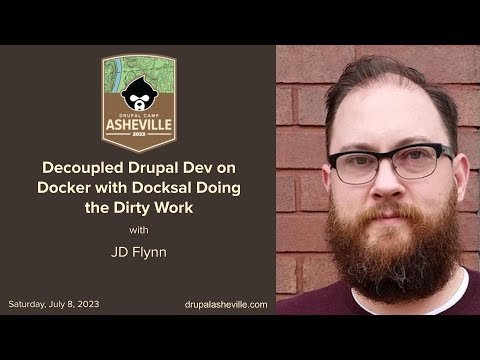 Embedded thumbnail for Decoupled Drupal Dev on Docker with Docksal Doing the Dirty Work