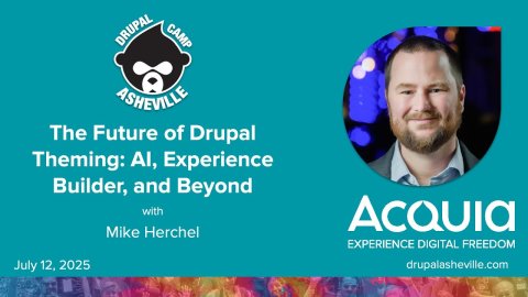Embedded thumbnail for The Future of Drupal Theming: AI, Experience Builder, and Beyond