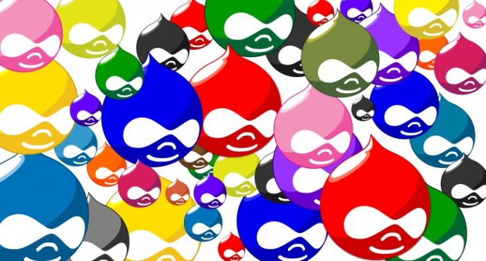 Drupal Drops Of All Colors And Sizes