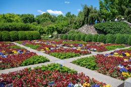 North Carolina Arboretum flower quilt