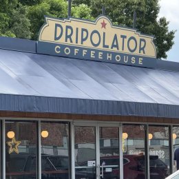 Dripolator Coffee House Biltmore Village store front