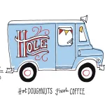 Hole Doughnuts Fresh Coffee logo